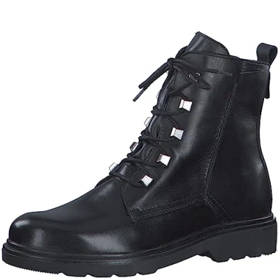 Abbildung von Marco Tozzi Schnürstiefelette black, Damen, Größe: 36, Black Schuhe