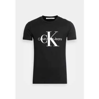 Abbildung von Calvin Klein Jeans CORE Monogram SLIM TEE Tshirt print, Herren, Größe: XXL, Black
