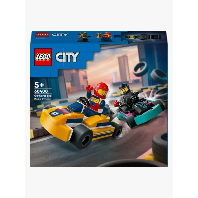 Abbildung von LEGO City 60400 Go Karts mit Rennfahrern