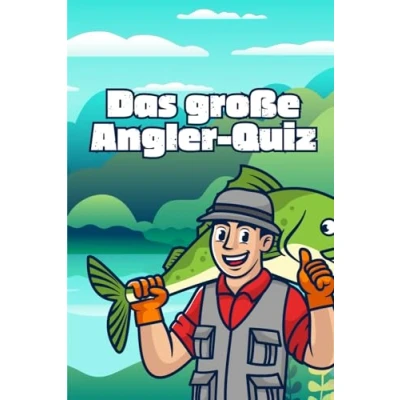 Abbildung von das große Angler Quiz: Knifflige Fragen über Fische und Angeln perfekte Geschenk für alle Petrijünger