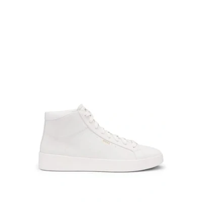 Abbildung von BOSS Belwar Sneaker high, Herren, Größe: 41, White Schuhe