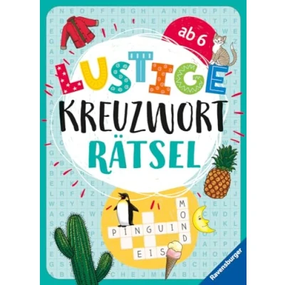 Abbildung von Ravensburger Lustige Kreuzworträtsel Rätselblock ab 6 Jahre