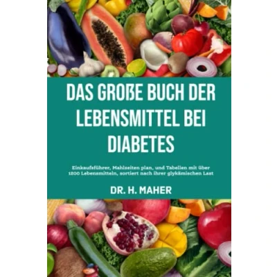 Abbildung von Das große Buch der Lebensmittel bei Diabetes: Einkaufsführer, Mahlzeiten plan, und Tabellen mit über 1200 Lebensmitteln, sortiert nach ihrer glykämischen Last