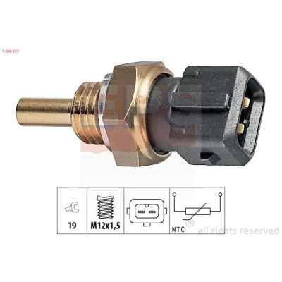 Abbildung von EPS 1.830.157 Kühlmitteltemperatursensor Made in Italy OE Equivalent