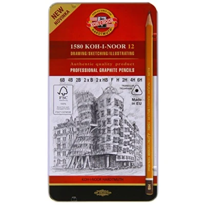 Abbildung von KOH I NOOR 1582 Bleistifte Set