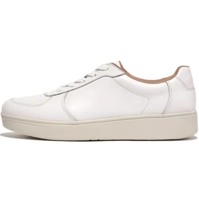 Abbildung von Fitflop Damen Rally Leather Panel Sneakers Sneaker, Urban White, 39 EU