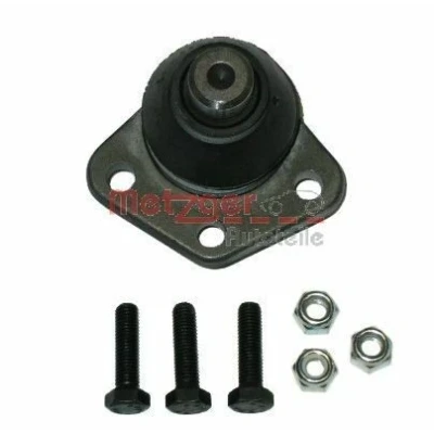 Abbildung von METZGER 57006618 Traggelenk Vorderachse rechts, links, unten mit Anbaumaterial KIT + 17 VOLKSWAGEN: GOLF 1, 1 Cabriolet, Jetta Mk1