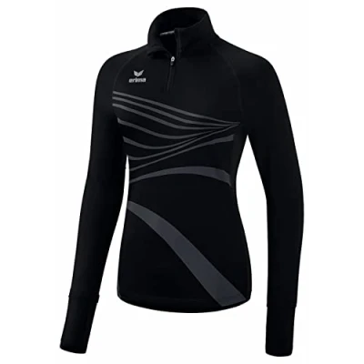 Abbildung von Erima Racing Longsleeve Langarmshirt, Damen, Größe: 36, Schwarz