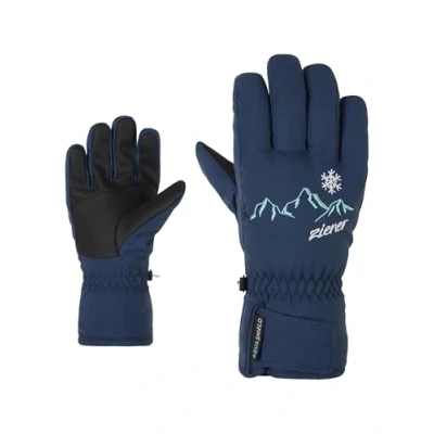 Abbildung von Ziener Kinder LAILLA Ski Handschuhe/Wintersport wasserdicht, PFC frei, Dark Navy, 4
