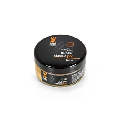 Abbildung von Lederfett &quot;Worker Walker Dubbin Classic Pro&quot; Natürliches Fett für Arbeitsschuhe und Stiefel Professionelles Wachs Lederschuhe Zur Pflege Imprägnierung, alle Farben geeignet 200 ml