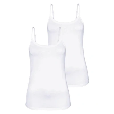 Abbildung von Lascana 2 PACK Top, Damen, Größe: 32/34, Weiß