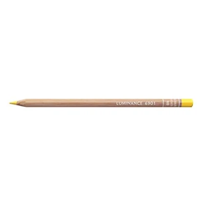 Abbildung von Caran d&#039;Ache Luminance Colour Pencil Artist Farbstifte Bleistift/ 3 Stück/Pack Farbe: 820 Golden Bismuth Yellow (6901.820)