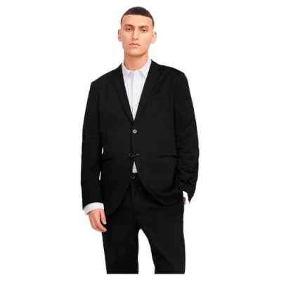 Abbildung von JACK&amp;JONES Herren Jjejaxon Jersey Blazer Anzugjacke, Black/Fit:Slim FIT, 46