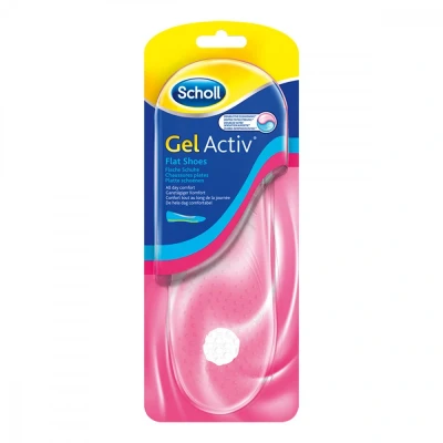 Abbildung von Scholl Gelactiv Einlegesohle flache Schuhe