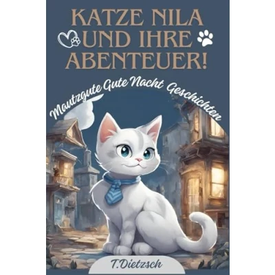Abbildung von Gute Nacht Geschichten ab 2 Jahren: Katze Nila und ihre Abenteuer: 5 zauberhafte für Kinder mit Tieren