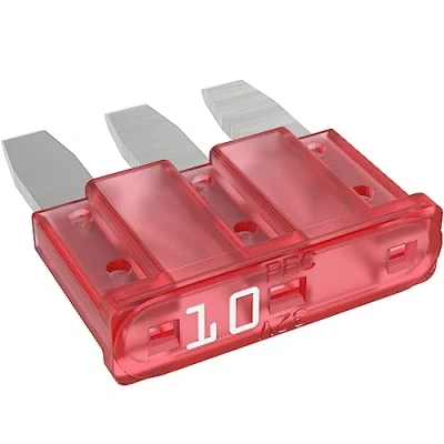 Abbildung von AUPROTEC Micro 3 Kfz Sicherungen Flachstecksicherungen MikrOTO III 5A 15A Auswahl: 10A Ampere rot, 20 Stück