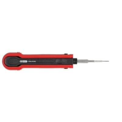 Abbildung von KS Tools 154.0104 Entriegelungswerkzeug für Flachstecker/Flachsteckhülsen 1,2 mm (AMP Tyco MCP)
