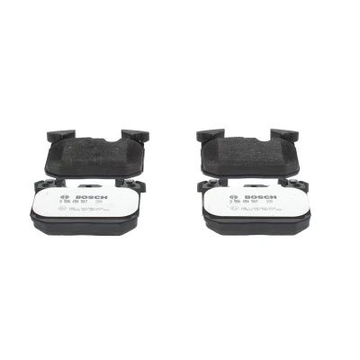 Abbildung von BOSCH 0 986 494 947 Bremsbelagsatz Low Metallic BMW: 3 Saloon, 4 Gran Coupe, Touring