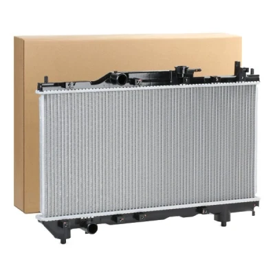 Abbildung von NRF 53266 Kühler, Motorkühlung Aluminium 658 325 16 Kühlrippen gelötet