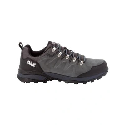 Abbildung von Jack Wolfskin Refugio Texapore Hikingschuh Grey black, Herren, Größe: 39.5, black Schuhe