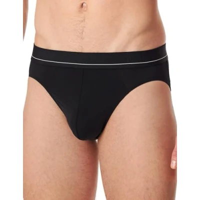 Abbildung von Schiesser RIO Slip, Herren, Größe: Large, Schwarz