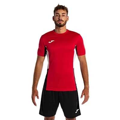 Abbildung von Joma Set mann Danubio II rot schwarz weiss