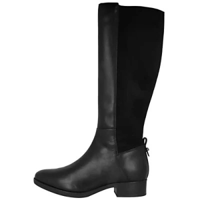 Abbildung von Geox Felicity Stiefel, Damen, Größe: 38, Black Schuhe