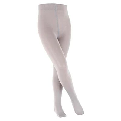 Abbildung von Falke Cotton Touch Business &amp; Casual Strumpfhose für Kinder, Größe: 110/116, Silver