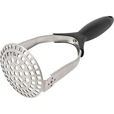 Abbildung von Westmark Kartoffelstampfer, Klappbar für platzsparendes Verstauen, Rostfreier Edelstahl/Kunststoff, Spezial, Silber/Schwarz, 61282270