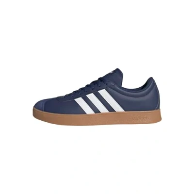 Abbildung von adidas Herren VL Court Base Shoes Schuhe, Dark Blue/FTWR white/GUM10, 43 1/3 EU