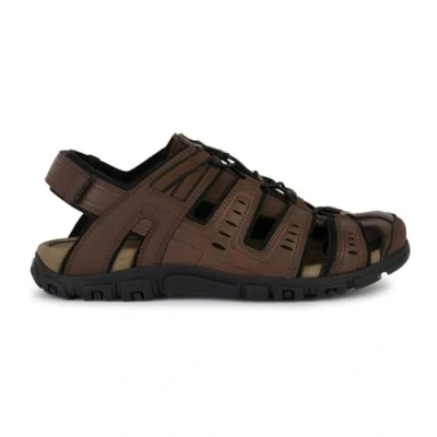 Abbildung von Geox U S Strada Trekkingsandale, Herren, Größe: 41, Brown Schuhe