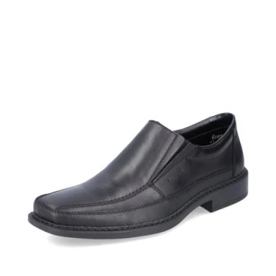 Abbildung von Rieker Herren Low Top Sneaker B0873, Männer Halbschuhe,Sportschuhe,Freizeitschuhe,Turnschuhe,Laufschuhe,straßenschuhe,schwarz (00),43 EU / 9 UK