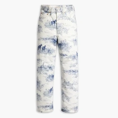 Abbildung von Levi&#039;s Ribcage Straight Ankle Jeans Leg, Damen, Größe: 26x27, Western toille
