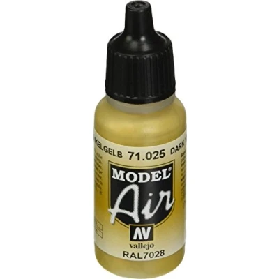 Abbildung von Vallejo Model Air Acrylfarbe, 17 ml dunkelgelb