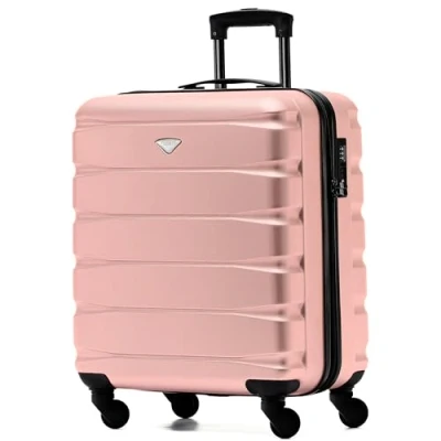 Abbildung von Flight Knight Leichte 4 Rad abs hartschalenkoffer, Handgepack, Zugelassen Fur Fluggesellschaften, Einschließlich British Airways, Und Maximale Große Easyjet, Handgepacktasche 56x45x25cm