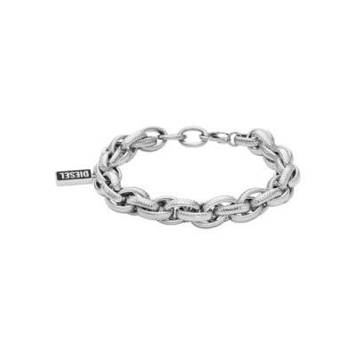 Abbildung von Diesel Double Dogtags Herren Armband Silber DX1514040