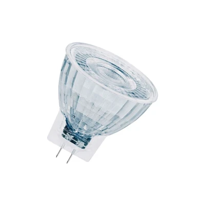 Abbildung von OSRAM Dimmbare MR11 LED Reflektorlampe mit GU4 Sockel, Warmweiss (2700K), Glas Spot, 4,50W, Ersatz für 35W Reflektorlampe, SUPERSTAR 12 V, Warmweiß