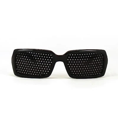 Abbildung von NATURALIGHT Rasterbrille/Lochbrille für Augentraining Modell Kunzite Bifokales Raster