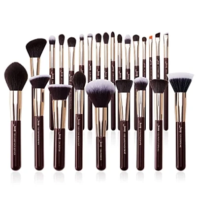 Abbildung von Jessup Pinselset Makeup Make Up Pinsel Set Kosmetikpinsel Schminkpinsel Augenpinsel Gesichtpinsel Puder Concealer Lidschatten Synthetische Haare 25 Stk T280
