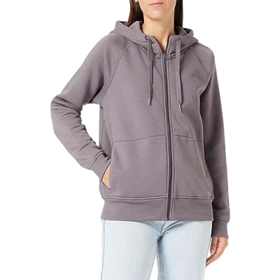 Abbildung von G Star Premium CORE 2 1 THRU Hoodie Sweatjacke, Damen, Größe: 34, Rabbit