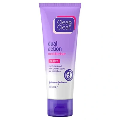 Abbildung von Clean &amp; Clear Dual Action Feuchtigkeitspflege, 100 ml, Multi