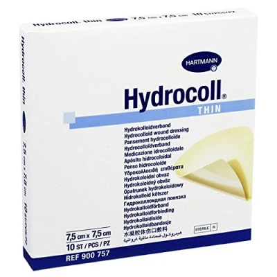 Abbildung von Hydrocoll thin Wundverband 7,5x7,5 cm