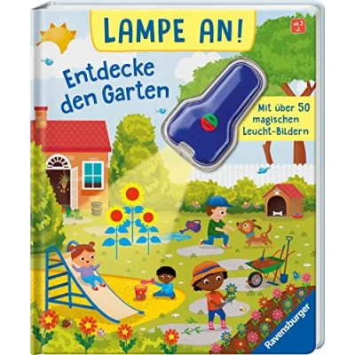 Abbildung von Lampe an! Entdecke den Garten: Mit über 50 magischen Leucht Bildern