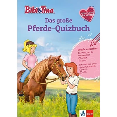 Abbildung von Bibi &amp; Tina: Das große Pferde Quizbuch mit und Wissen Rätsel für Kinder, ab 6 Jahren: Jahren