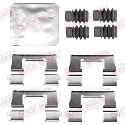 Abbildung von QUICK BRAKE 109 0157 Zubehörsatz, Scheibenbremsbelag OPEL: Mokka / X
