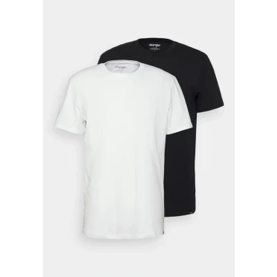 Abbildung von Wrangler 2 PACK Tshirt basic, Herren, Größe: Small, Black