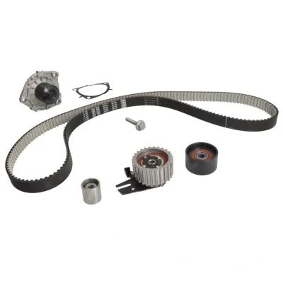 Abbildung von SKF VKMC 02024 Wasserpumpe + Zahnriemensatz mit Dichtungen trapezförmigen Zahnprofil Kunststoff ALFA ROMEO: Giulia Saloon, Stelvio