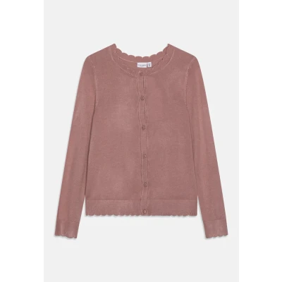 Abbildung von Name it Nkfvamone CARD Strickjacke für Kinder, Größe: 92, Deauville mauve