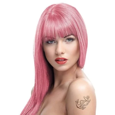 Abbildung von 2x Crazy Color Semi Permanente Haarfarbe 100ml (Candy Floss Pink Rosa)