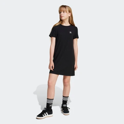 Abbildung von adidas Originals Jerseykleid für Kinder, Größe: 128, Black